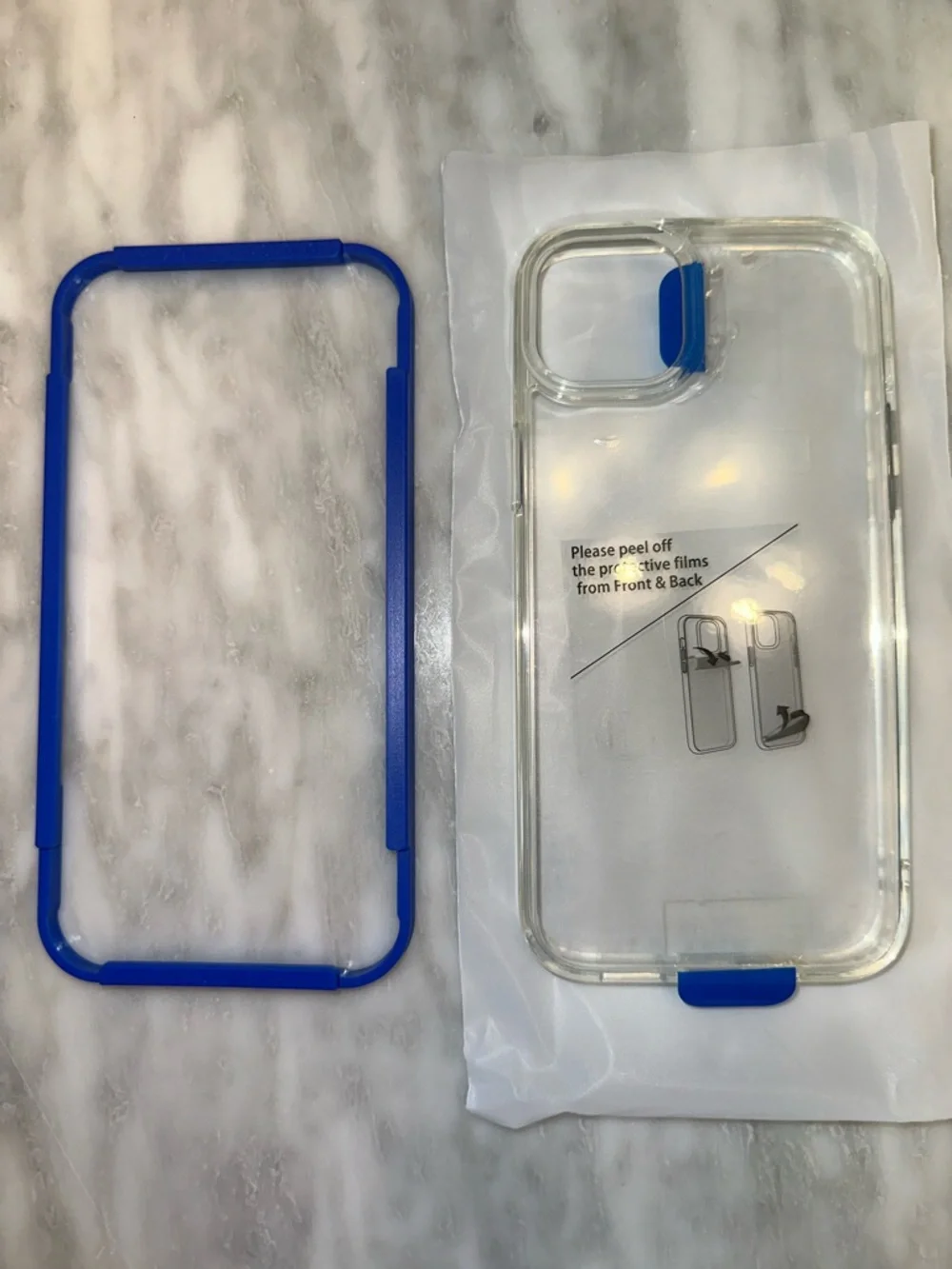 🆕 IMBZBK Clear iPhone Case + Tempered Glass Pack